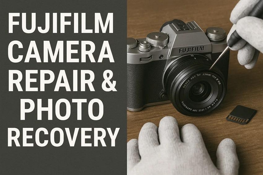 performing fujifilm camera repair